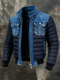 JACK HARRISON™ | All-Season Hybrid Quilted Denim Jacket